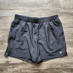Fabletics Fundamental Short II Men's Classic Black Athletic Shorts